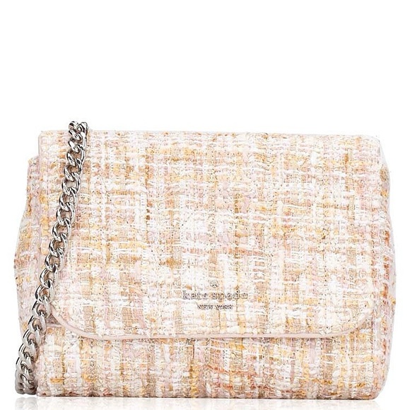 Kate Spade New York Briar Lane Quilted Tweed Mini Emelyn Crossbody - Picture 16 of 16